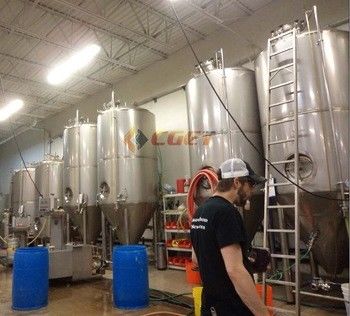 calidad  SUS 304 Craft Beer Brewing Equipment 4 BBL Brewing System With ISO CE Certificated fábrica