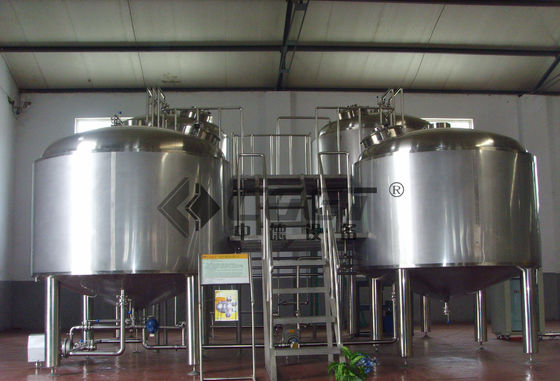 calidad  Stainless Steel Turnkey Microbrewery Equipment Brewhouse System Craft Brewing Plant fábrica