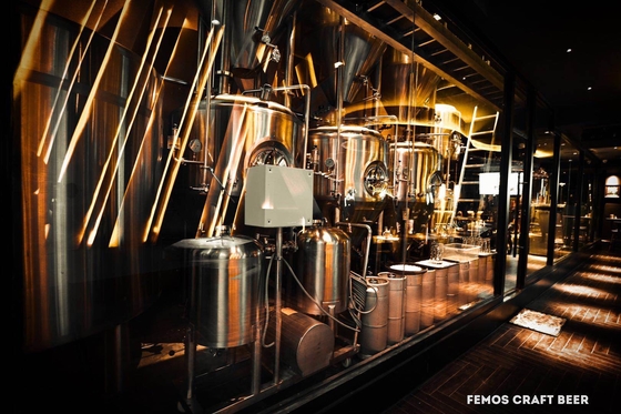 Cree la cerveza para requisitos particulares casera que elabora la planta de la cervecería del equipo para la fabricación de la cerveza de Walt