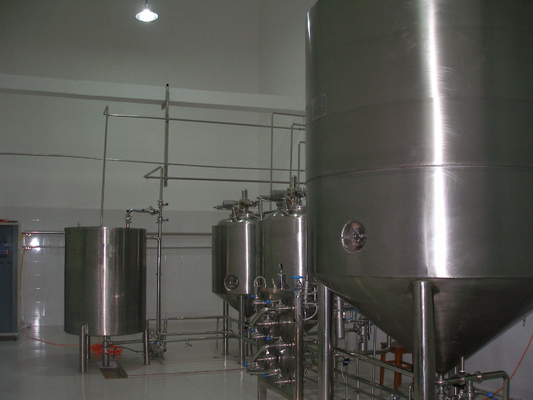 Equipo de fabricación de la cerveza del equipo del SUS que elabora 304 garantía de 1 año