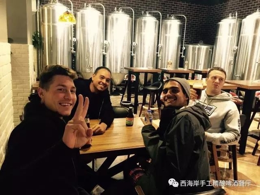 3 barriles 5 barriles que elaboran la cerveza comercial del sistema que hace la cervecería del equipo 7Bbl