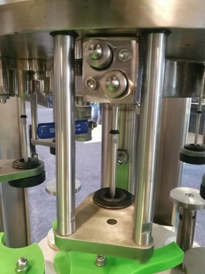 máquina de relleno 500bph y que capsula de enjuague automática, 3 en 1 máquina de rellenar