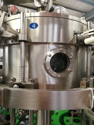 máquina de relleno 500bph y que capsula de enjuague automática, 3 en 1 máquina de rellenar