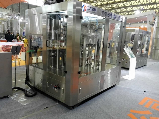 Equipo embotellador industrial máquina de relleno y que capsula de Monoblock del Sus 304