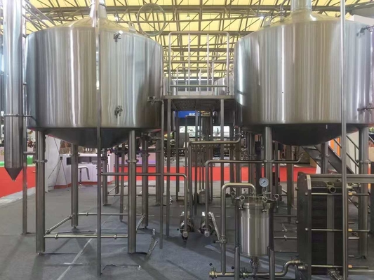 control comercial de la pantalla táctil de la fermentadora de la cerveza del equipo de la fermentación de la cerveza 2000L