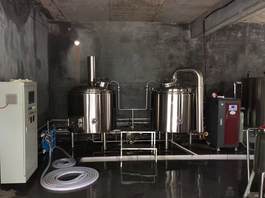 cerveza del arte del buque 500L 2 que elabora sistemas de llavero del Microbrewery del equipo