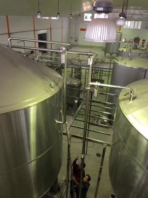 Gran escala de la cerveza del arte de la eficacia alta que elabora el sistema de control de Siemens del equipo