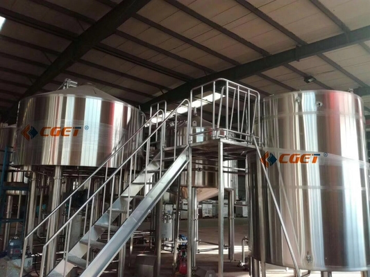 Gran escala de la cerveza del arte de la eficacia alta que elabora el sistema de control de Siemens del equipo