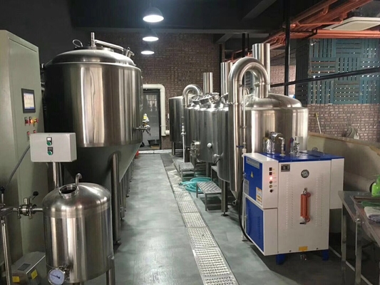 Elaboración de la cerveza ahorro de energía del anuncio publicitario de la pequeña escala del equipo del Microbrewery a prueba de herrumbre