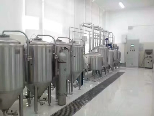 equipo de la cervecería de la bebida de la malta 100L pequeño para la cervecería experimental, cervecería de prueba
