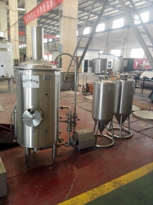 equipo de la cervecería de la bebida de la malta 100L pequeño para la cervecería experimental, cervecería de prueba