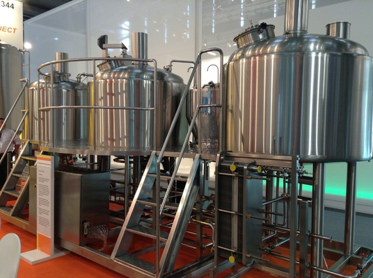 Pequeña máquina semi automática del Microbrewery 500L para Brewpub o el restaurante