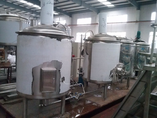 Planta de llavero de la elaboración de la cerveza del arte del sistema de la cervecería del equipo del Microbrewery del acero inoxidable