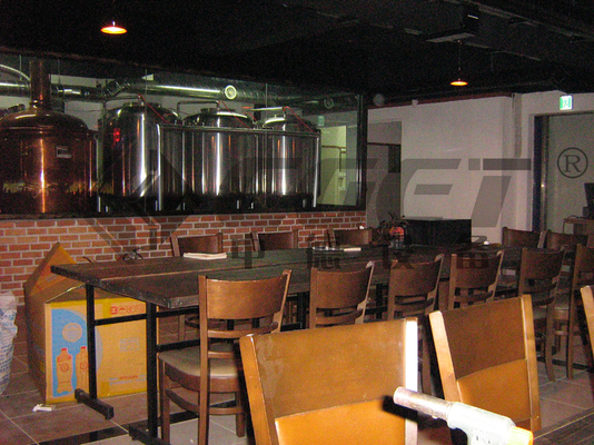cobre rojo de 100l 500l 1000l que elabora el equipo del  , mini cerveza que elabora el sistema