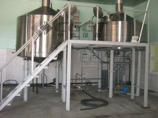 Cerveza grande que elabora el barril del barrilete del acero inoxidable del equipo 5 barriles que elaboran el sistema
