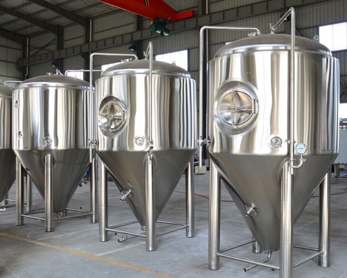 220V / fermentadora cónica de los Ss del equipo casero de la elaboración de la cerveza del acero inoxidable 380V