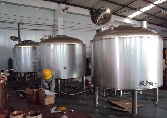 220V / fermentadora cónica de los Ss del equipo casero de la elaboración de la cerveza del acero inoxidable 380V