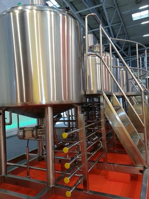 20 grueso de la calefacción de vapor del equipo de la elaboración de la cerveza del acero inoxidable de la cervecería del barril 3Mm