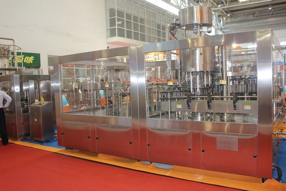 Cadena de producción eléctrica de la cervecería velocidad ajustable con el panel de control del PLC