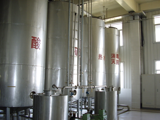 Cadena de producción de la cervecería del sistema de claro del CIP tipo conducido eléctrico para la cerveza