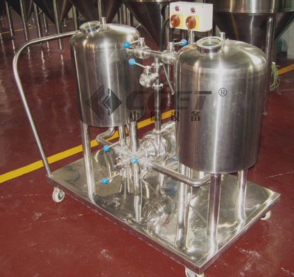 Cadena de producción de la cervecería del sistema de claro del CIP tipo conducido eléctrico para la cerveza