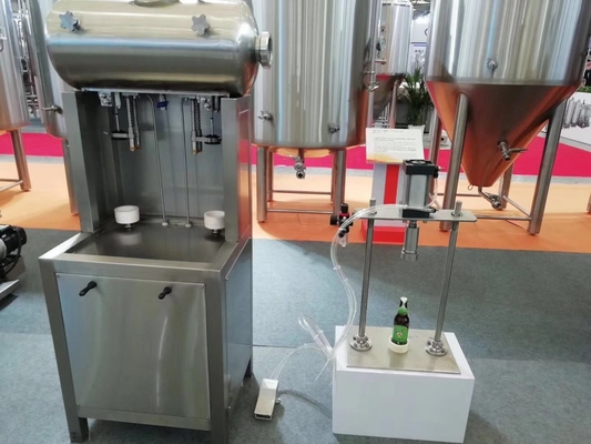 máquina de embotellado de cristal automática de 50Hz SUS304 para la cerveza/la bebida