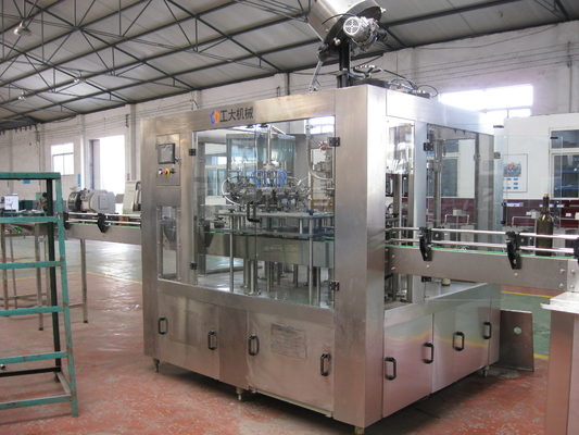 Fase eléctrica del equipo 380V 50Hz 3 del embotellado de la cerveza del acero inoxidable 304