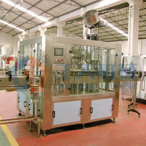 Línea de embotellamiento de la cerveza de la máquina de rellenar de la cerveza del certificado del CE AC220V o AC380V