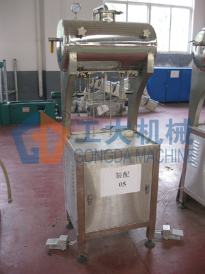 Máquina de rellenar isobárica de la botella eléctrica neumática automática con dos bocas