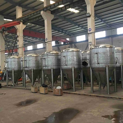 El PLC controla la cerveza profesional del equipo que elabora 1000L a casa que elabora el sistema