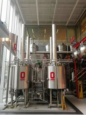 cerveza automática del arte 500L que elabora el equipo eléctrico o la caldera de vapor