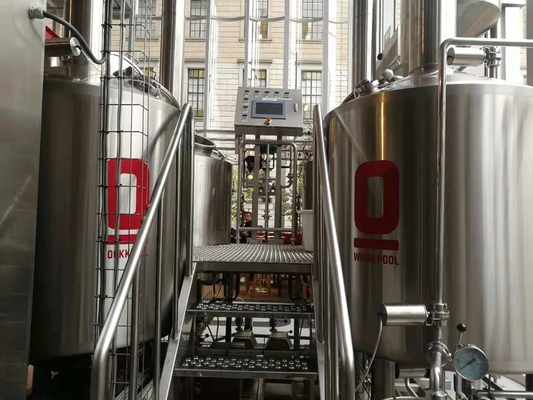 cerveza automática del arte 500L que elabora el equipo eléctrico o la caldera de vapor