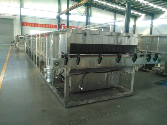 Pasteurizador automatizado cervecería del túnel de la cerveza de la embotelladora del arte garantía de 1 año