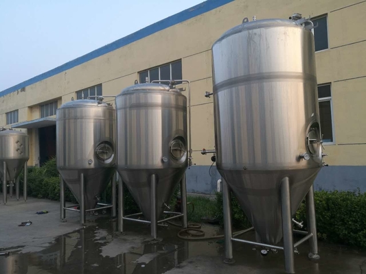 la fermentadora comercial de la cerveza de los depósitos de fermentación de la cervecería de 5HL 10HL pulió la superficie