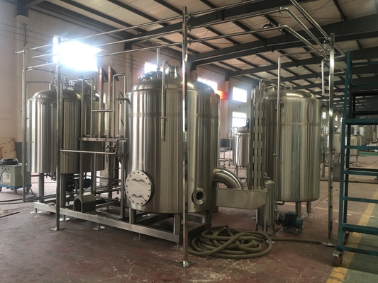 cervecería de la cerveza del acero inoxidable 7BBL de la cervecería de la calefacción del directo-fuego para la cerveza del pub que elabora el equipo