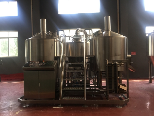 equipo de la elaboración de la cerveza del acero inoxidable de la cervecería de la calefacción del directo-fuego del equipo de la cervecería de la cervecería 1000l