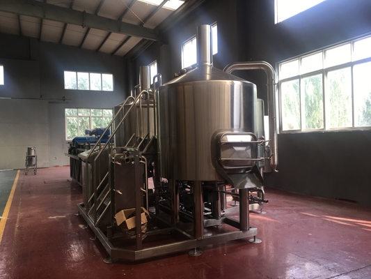 equipo de la elaboración de la cerveza del acero inoxidable de la cervecería de la calefacción del directo-fuego del equipo de la cervecería de la cervecería 1000l