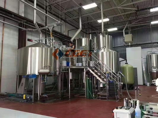 Cerveza del arte de 3 buques que hace el sistema de la cervecería de la calefacción de vapor del equipo 15bbl