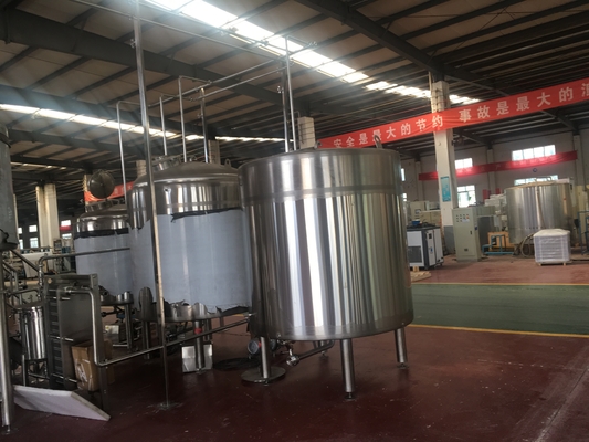 equipo de la elaboración de la cerveza del gran escala 10Bbl con la calefacción de vapor del depósito de fermentación