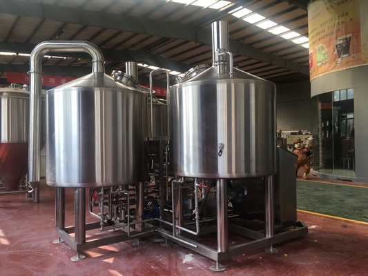 talla media 380V o 220V del equipo del Microbrewery de 3bbl 5Bbl 7Bbl 10Bbl modificado para requisitos particulares