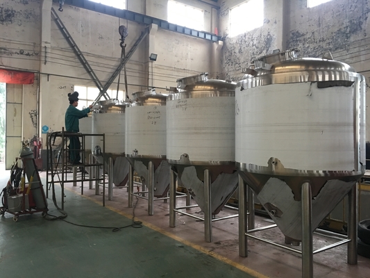 cerveza del gran escala 5000L que elabora el tipo vertical superficie pulida del equipo