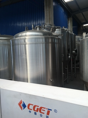 depósito de fermentación grande de la escala de la cerveza 50T del equipo industrial de la fermentación