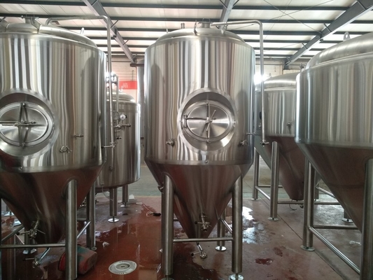 Cerveza cónica cónica del sistema del depósito de fermentación que elabora que elabora el equipo