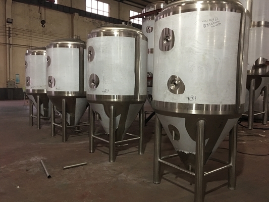Cerveza cónica cónica del sistema del depósito de fermentación que elabora que elabora el equipo