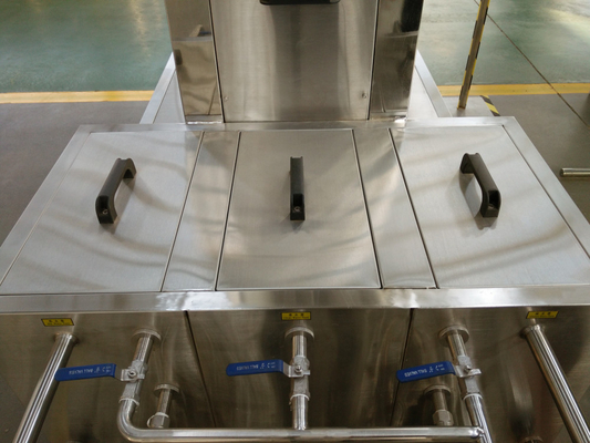 Pantalla táctil automática de las cabezas de la lavadora dos del barrilete de cerveza del Sus 304 2L - 60L
