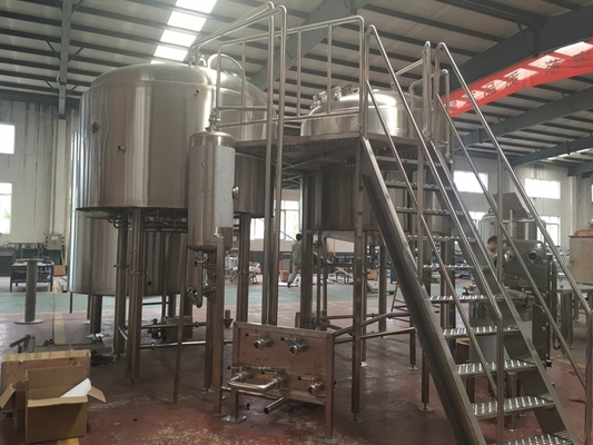 Buque inoxidable de la fermentación del acero inoxidable del equipo grande de la elaboración de la cerveza