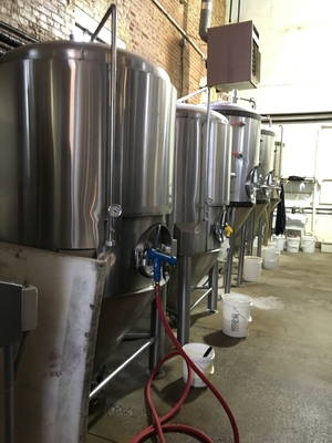 tipo de llavero de la vertical de los sistemas de Brewpub del equipo del Microbrewery de 500L 1000L SS304