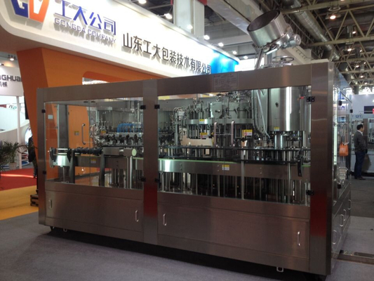 Equipo embotellador 3 de la cerveza automática grande de la capacidad en 1 5000 Bph - 6000 Bph