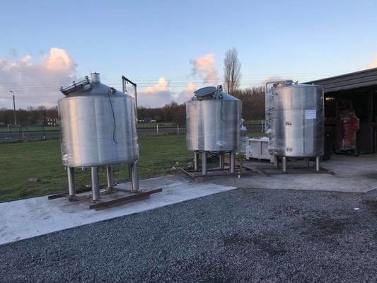 equipo de la cervecería de los sistemas comerciales de la elaboración de la cerveza de la pequeña escala 1200L mini