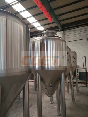 Cerveza industrial inoxidable del tanque de acero de la fermentadora de 20 barriles que elabora el equipo